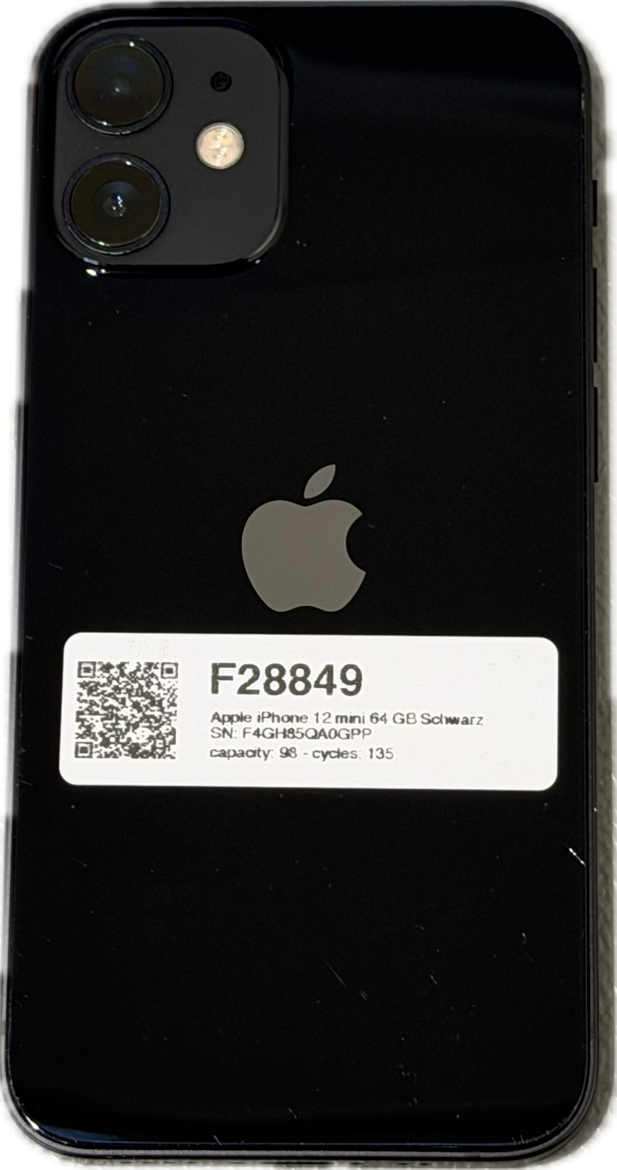 Apple iPhone 12 mini 64 GB Schwarz kaufen