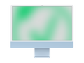Apple iMac 24" Blau, M3, 8-Core CPU und 8-Core GPU, 256 GB, 24 GB RAM,  Late 2023