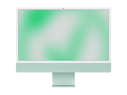 Apple iMac 24 M3, 8-Core CPU und 10-Core GPU Late 2023 Grün Grün günstig gebraucht kaufen