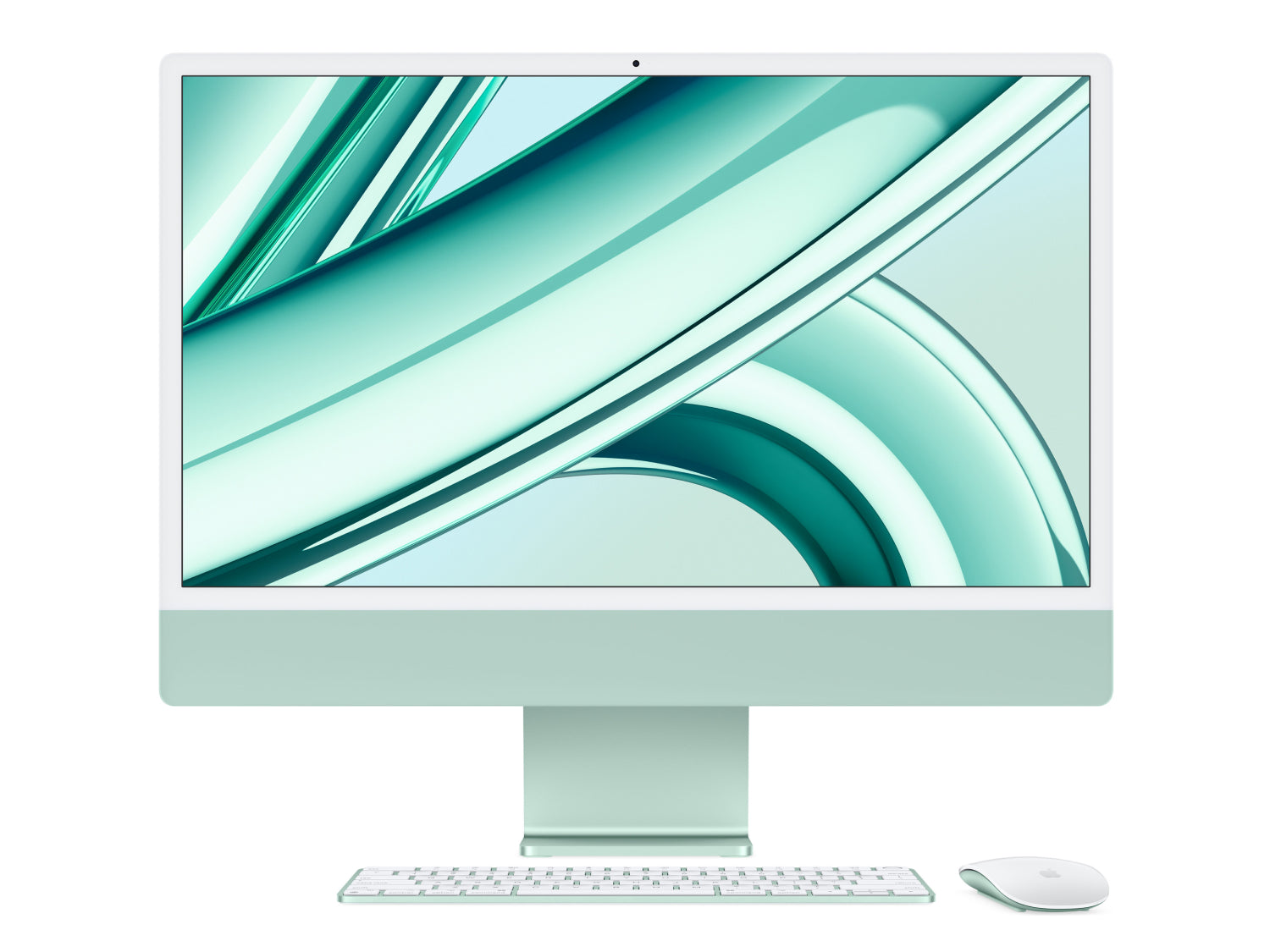 Apple iMac 24 M3, 8-Core CPU und 10-Core GPU Late 2023 Grün Grün günstig gebraucht kaufen