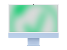 Apple iMac 24 M4, 10-Core CPU und 10-Core GPU Late 2024 Blau Blau günstig gebraucht kaufen
