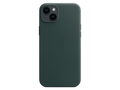 Apple iPhone 14 Plus Leder Case mit MagSafe Waldgrün