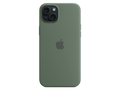 Custodia in silicone Apple iPhone 15 Plus con MagSafe Cypress