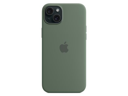 Apple iPhone 15 Plus Silikon Case mit MagSafe Cypress günstig kaufen