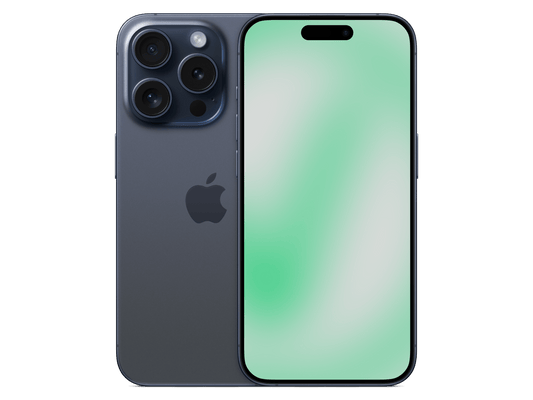 Apple iPhone 15 Pro Titan Blau günstig gebraucht kaufen