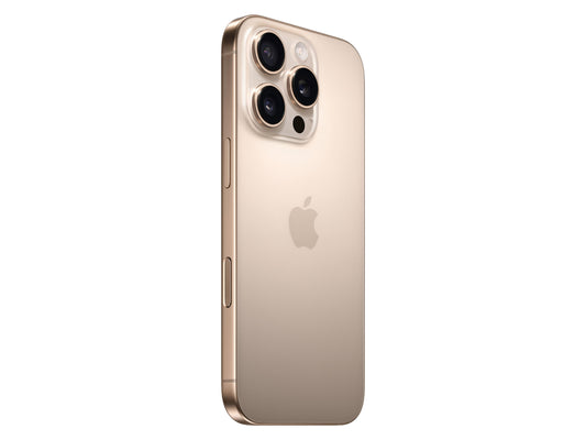 Apple iPhone 16 Pro Apple A18 Pro (3 nm) 16 Pro Titan Wüstensand Gold günstig gebraucht kaufen