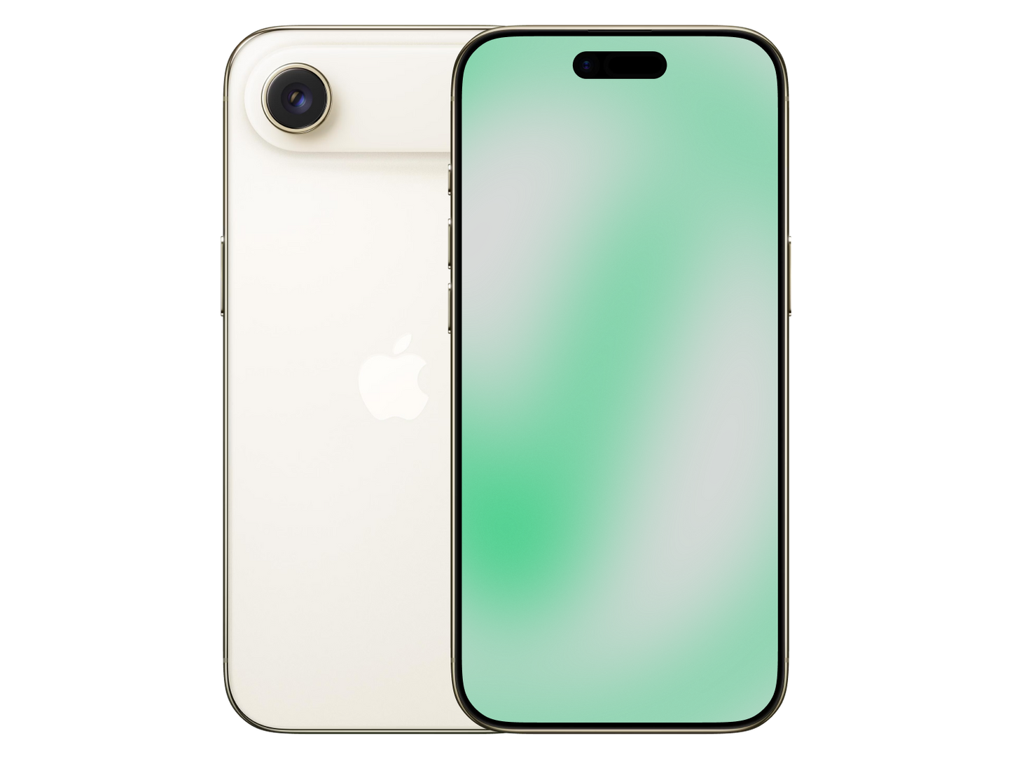 Apple iPhone Air Apple A19 Pro (3 nm) Air Lichtgold Gold günstig gebraucht kaufen