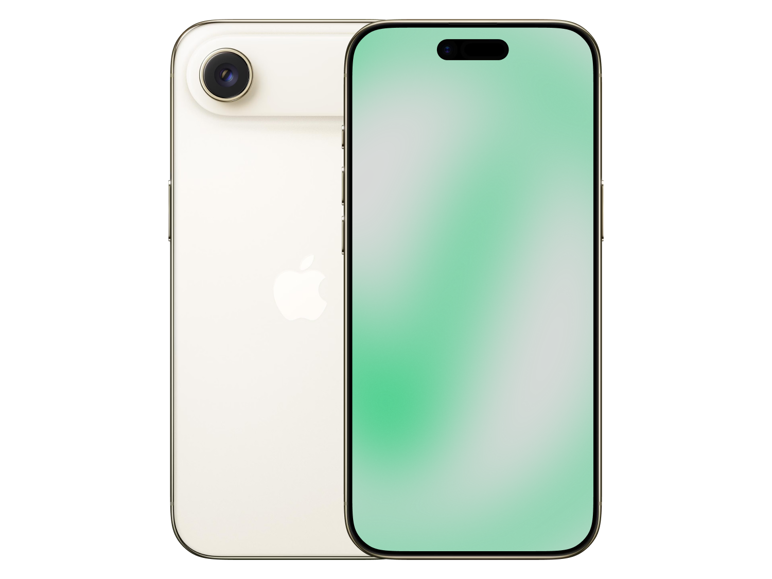 Apple iPhone Air Apple A19 Pro (3 nm) Air Lichtgold Gold günstig gebraucht kaufen