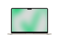 Apple MacBook Air 13" Polarstern, M3, CPU 8 cœurs et GPU 8 cœurs, 256 Go, 16 Go de RAM, début 2024, CH