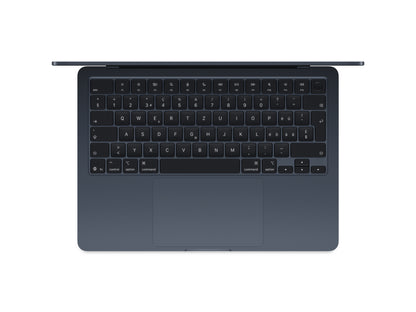 Apple MacBook Air 13 M4, 10-Core CPU und 8-Core GPU Early 2025 Mitternacht Schwarz günstig gebraucht kaufen