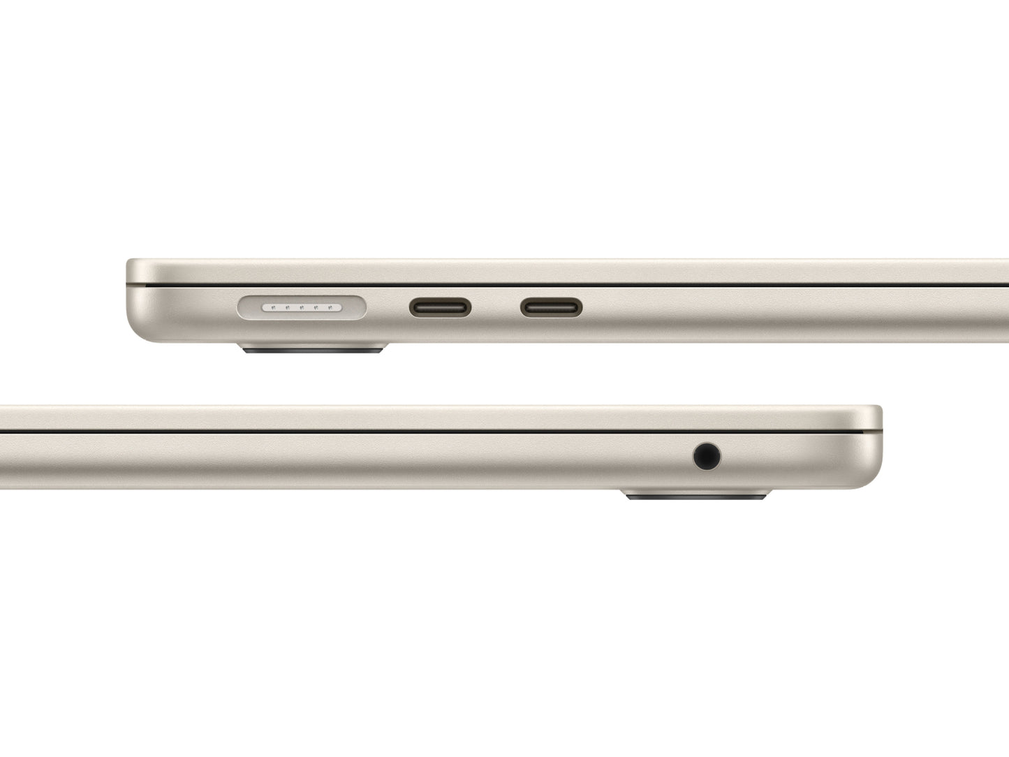 Apple MacBook Air 13 M4, 10-Core CPU und 8-Core GPU Early 2025 Polarstern Gold günstig gebraucht kaufen