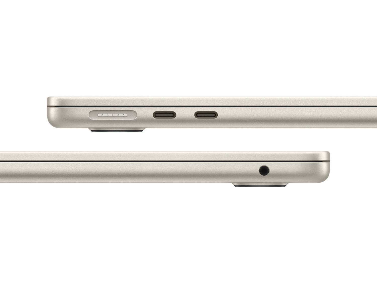 Apple MacBook Air 13 M4, 10-Core CPU und 8-Core GPU Early 2025 Polarstern Gold günstig gebraucht kaufen