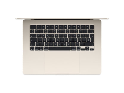 Apple MacBook Air 15 M4, 10-Core CPU und 10-Core GPU Early 2025 Polarstern Gold günstig gebraucht kaufen