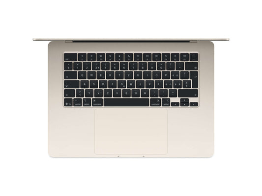 Apple MacBook Air 15 M4, 10-Core CPU und 10-Core GPU Early 2025 Polarstern Gold günstig gebraucht kaufen