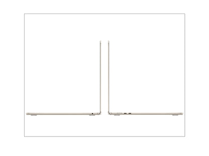 Apple MacBook Air 15 M4, 10-Core CPU und 10-Core GPU Early 2025 Polarstern Gold günstig gebraucht kaufen