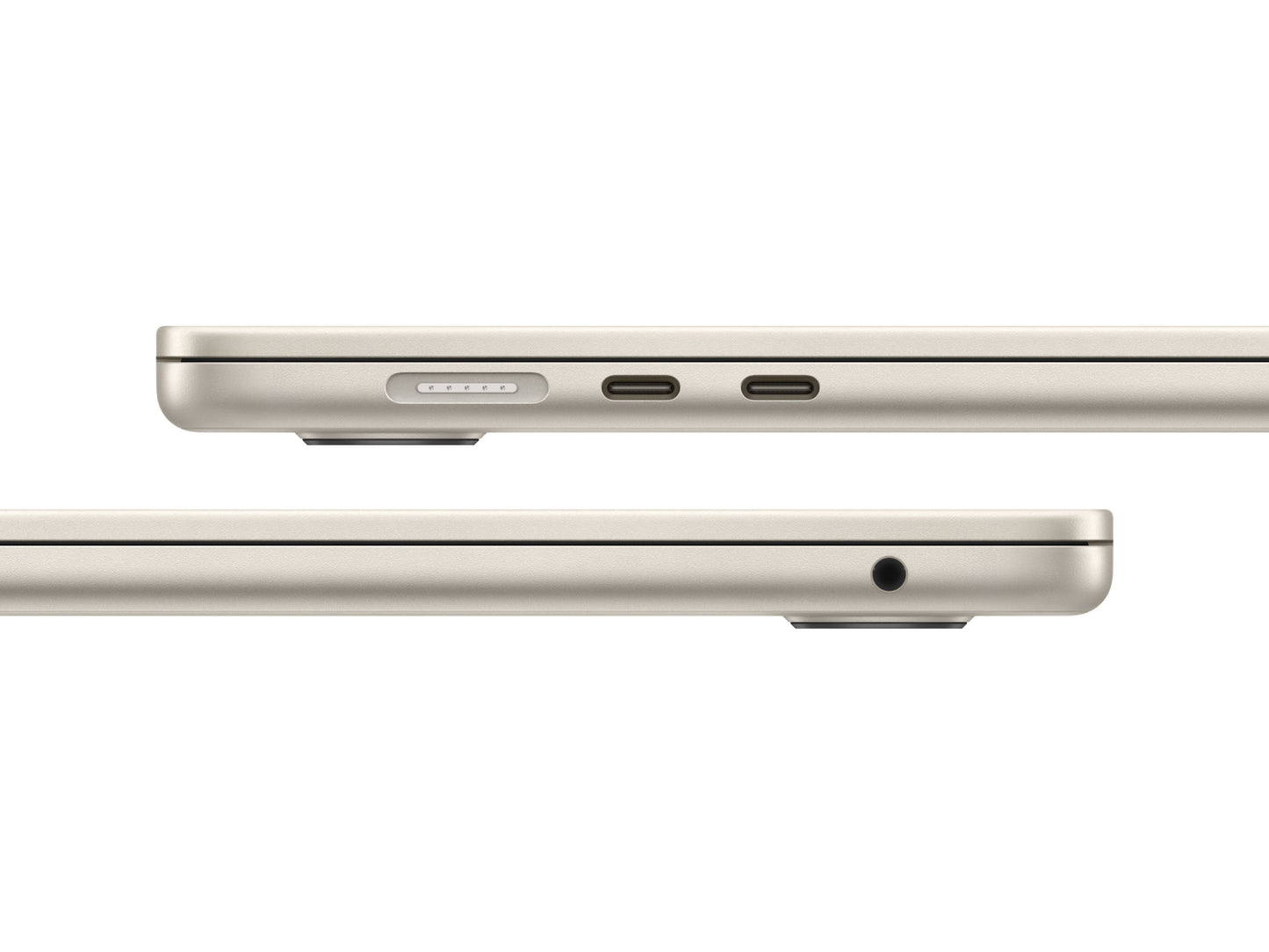 Apple MacBook Air 15 M4, 10-Core CPU und 10-Core GPU Early 2025 Polarstern Gold günstig gebraucht kaufen