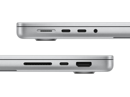 Apple MacBook Pro 14 M5, 10-Core CPU und 10-Core GPU Late 2025 Silber Silber günstig gebraucht kaufen