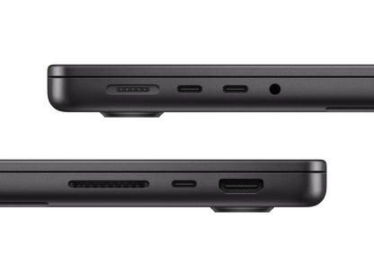 Apple MacBook Pro 14 M5, 10-Core CPU und 10-Core GPU Late 2025 Space Schwarz Schwarz günstig gebraucht kaufen