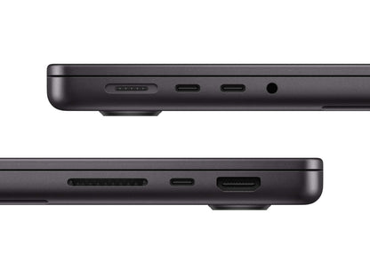 Apple MacBook Pro 14 M5 Max, 18-Core CPU und 32-Core GPU Early 2026 Space Schwarz Schwarz günstig gebraucht kaufen