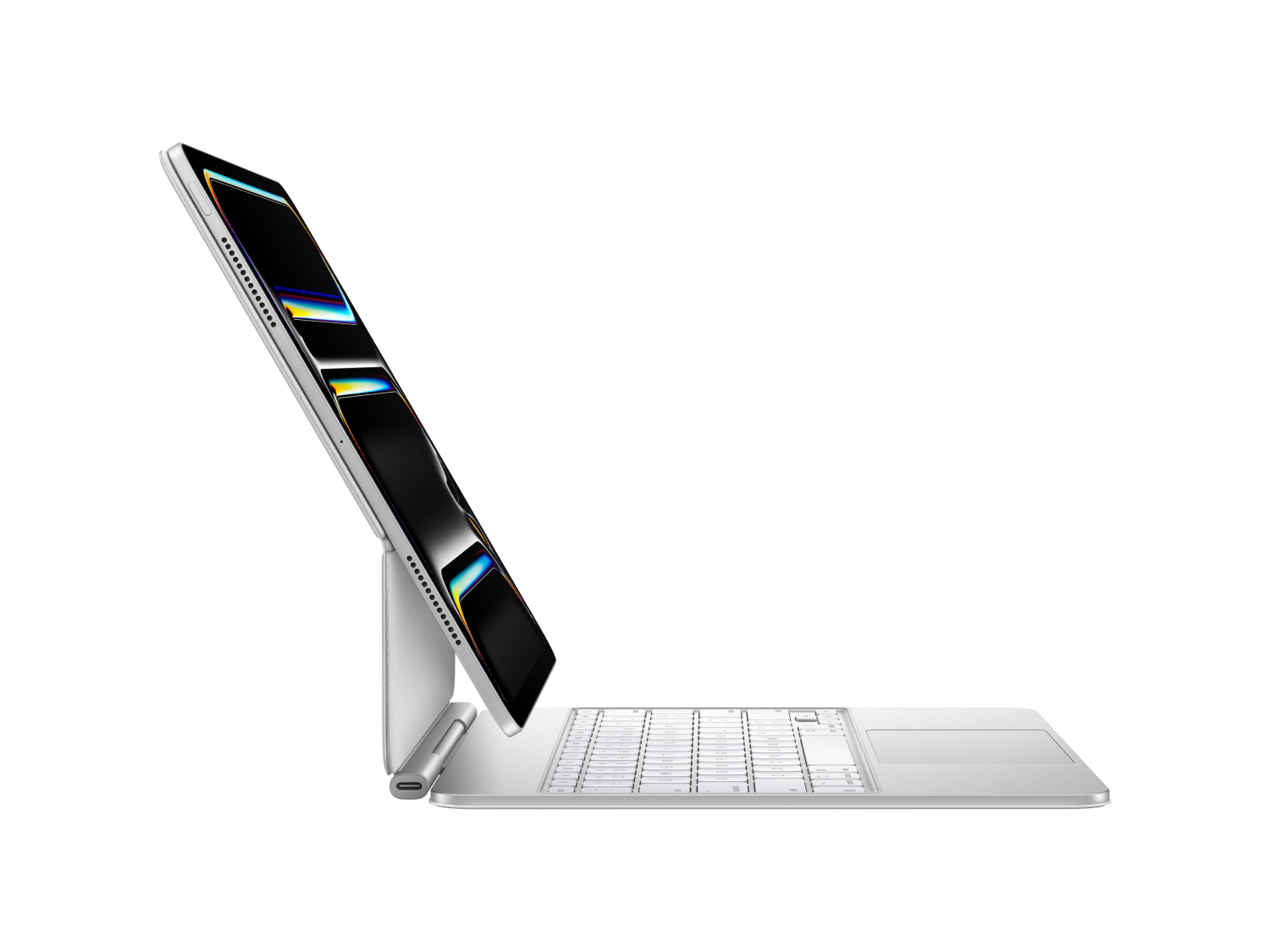 Apple Magic Keyboard, DE Layout 2024 Deutsch/Französisch (Schweiz) Weiss günstig gebraucht kaufen