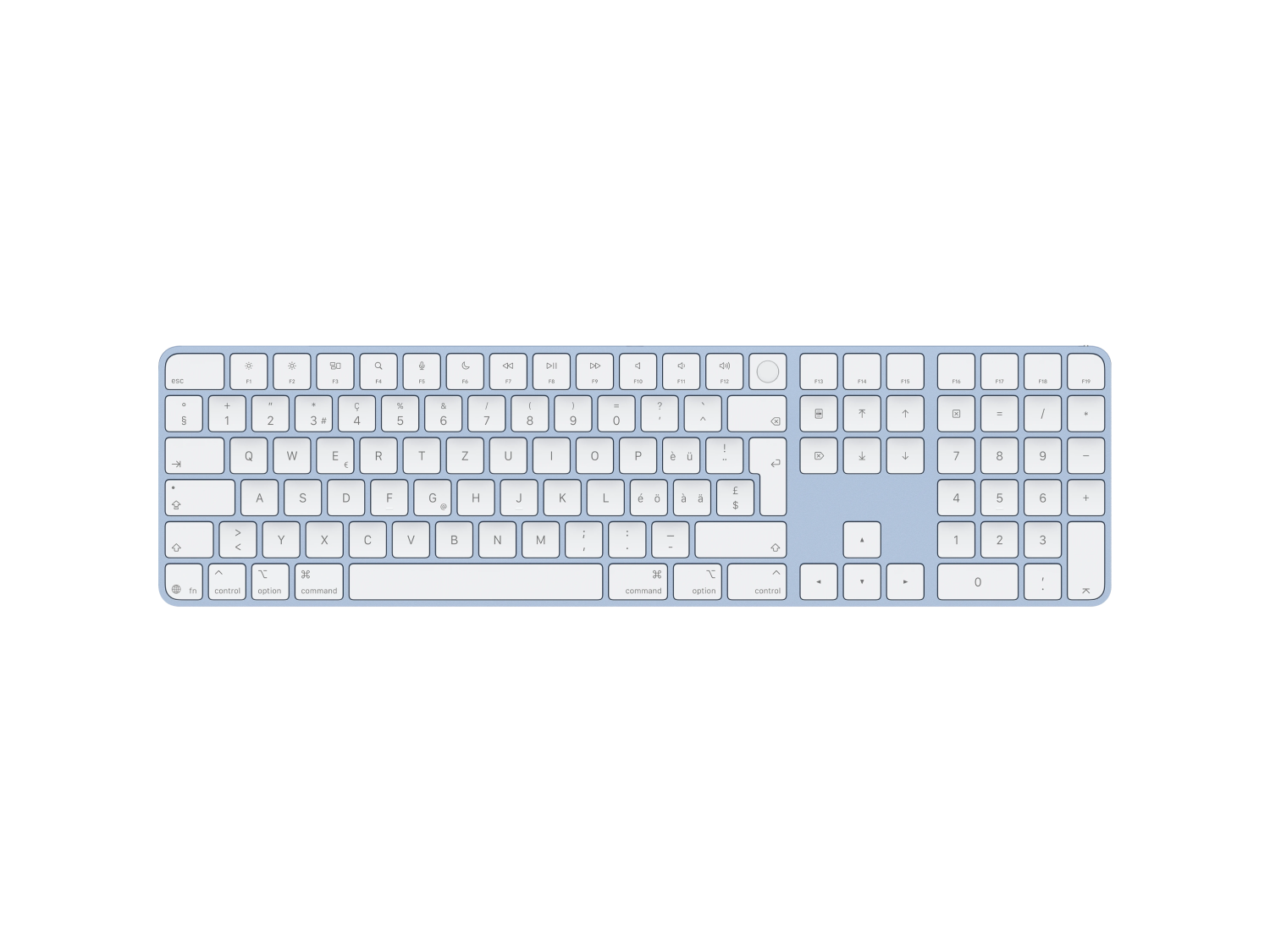 Apple Magic Keyboard mit Touch ID (2024) USB-C Blau CH-Layout kaufen