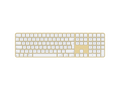 Apple Magic Keyboard with Touch ID and Numeric Keypad CH Layout Yellow