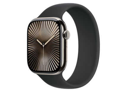 Apple Watch Hèrmes Series 10 46 mm S10 Series 10 Titangehäuse, Natur Silber günstig gebraucht kaufen