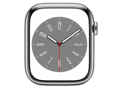 Apple Watch Hèrmes Series 7 GPS + Cellular, 45 mm Edelstahlgehäuse, Space Schwarz, individuelles Armband, used kaufen