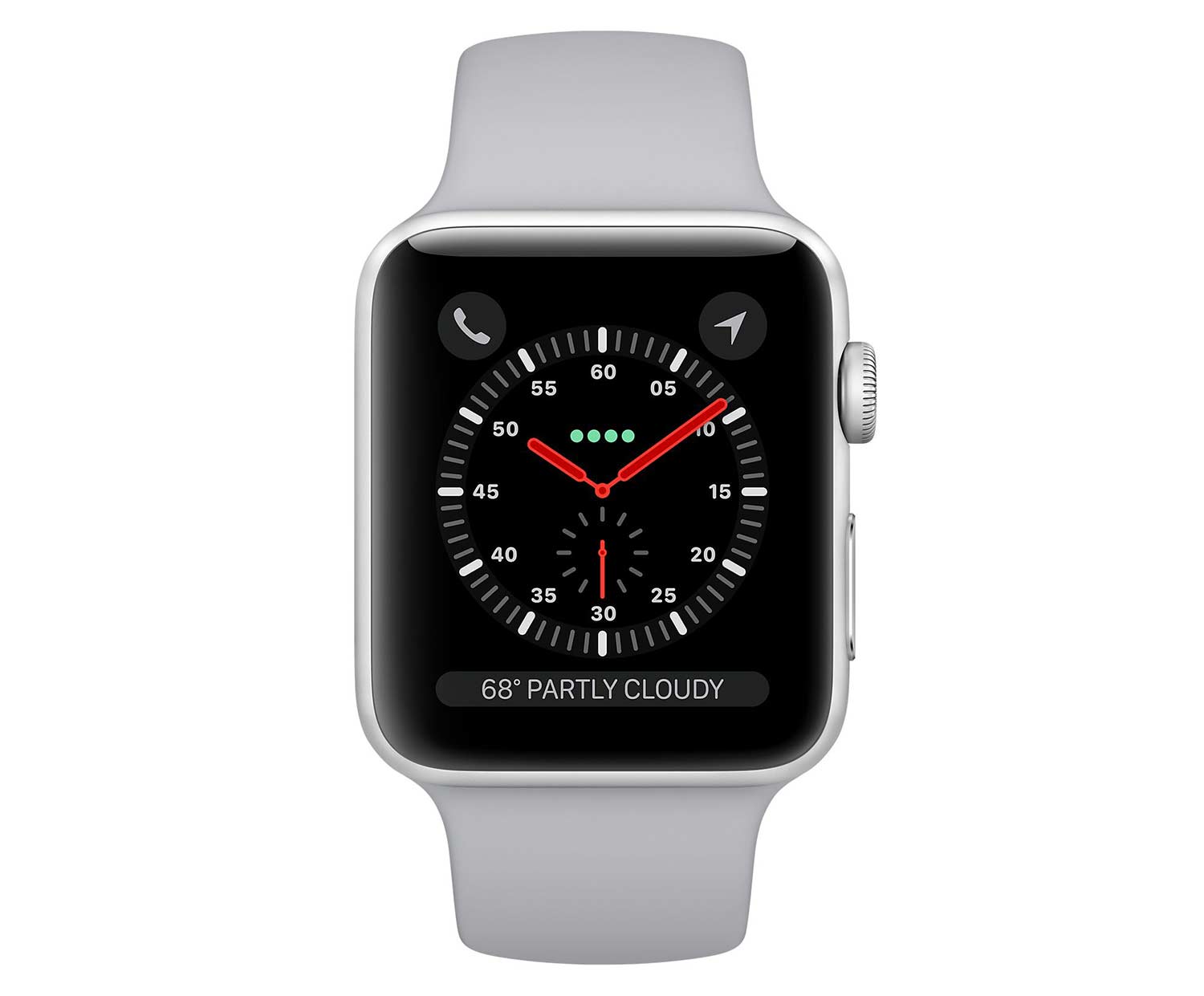 Apple Watch S3 38 mm Aluminiumgehäuse, Silber günstig gebraucht kaufen