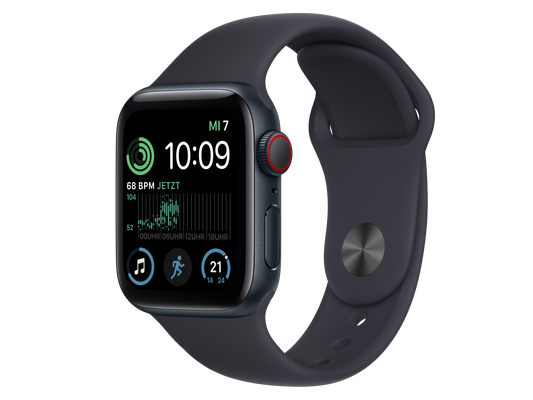 Apple Watch SE (2. Generation) 40 mm Aluminiumgehäuse, Mitternacht günstig gebraucht kaufen