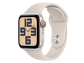 Apple Watch SE (2. Generation) GPS + Cellular, 40 mm Aluminiumgehäuse, Polarstern, individuelles Armband