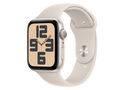 Apple Watch SE (2. Generation) GPS, 44 mm Aluminiumgehäuse, Polarstern, individuelles Armband