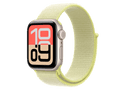 Apple Watch SE 3 GPS + Cellular, boîtier en aluminium 40 mm, Polaris, bracelet personnalisé