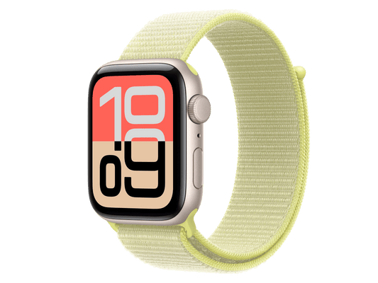 Apple Watch SE 3 44 mm S10 SE 3 Aluminiumgehäuse, Polarstern Weiss günstig gebraucht kaufen