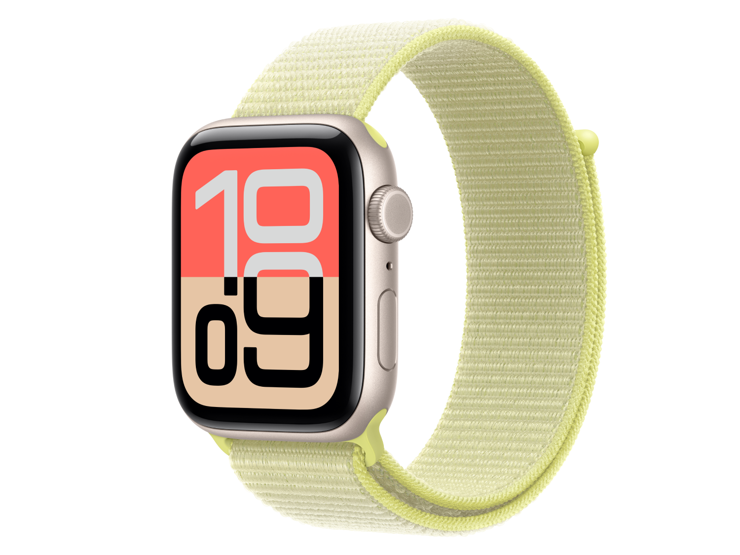 Apple Watch SE 3 44 mm S10 SE 3 Aluminiumgehäuse, Polarstern Weiss günstig gebraucht kaufen