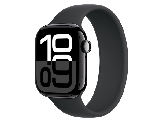 Apple Watch Series 10 42 mm S10 Series 10 Aluminiumgehäuse, Diamantschwarz Schwarz günstig gebraucht kaufen