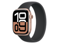 Apple Watch Series 10 GPS, 42 mm aluminium case, rose gold custom strap