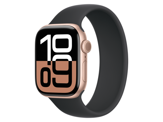 Apple Watch Series 10 42 mm S10 Series 10 Aluminiumgehäuse, Roségold Rosa günstig gebraucht kaufen