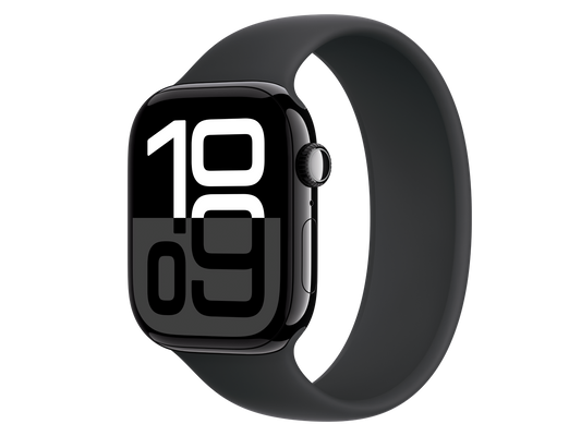 Apple Watch Series 10 46 mm S10 Series 10 Aluminiumgehäuse, Diamantschwarz Schwarz günstig gebraucht kaufen