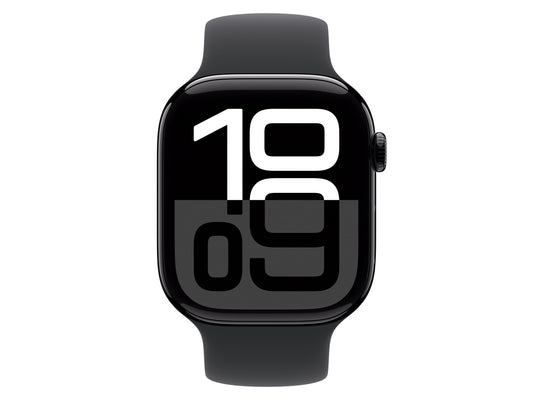 Apple Watch Series 10 46 mm S10 Series 10 Aluminiumgehäuse, Diamantschwarz Schwarz günstig gebraucht kaufen