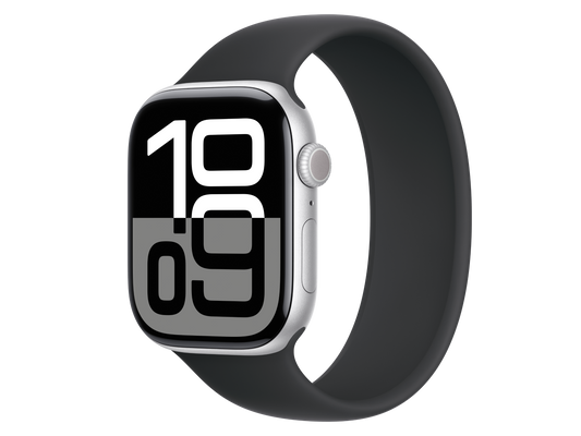 Apple Watch Series 10 46 mm S10 Series 10 Aluminiumgehäuse, Silber Silber günstig gebraucht kaufen