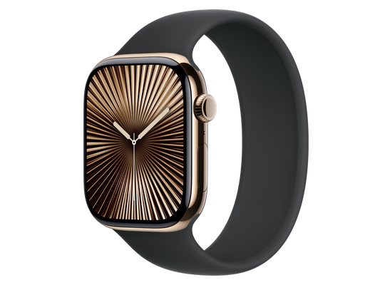 Apple Watch Series 10 46 mm S10 Series 10 Titangehäuse, Gold Gold günstig gebraucht kaufen
