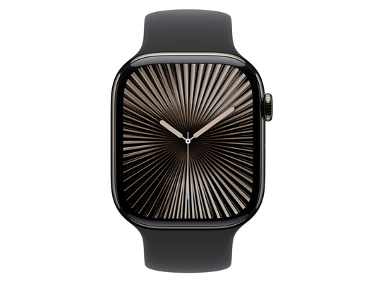 Apple Watch Series 10 46 mm S10 Series 10 Titangehäuse, Schiefer Schwarz günstig gebraucht kaufen