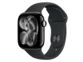 Apple Watch Series 11 GPS, 42mm aluminum case, diamond black, custom band