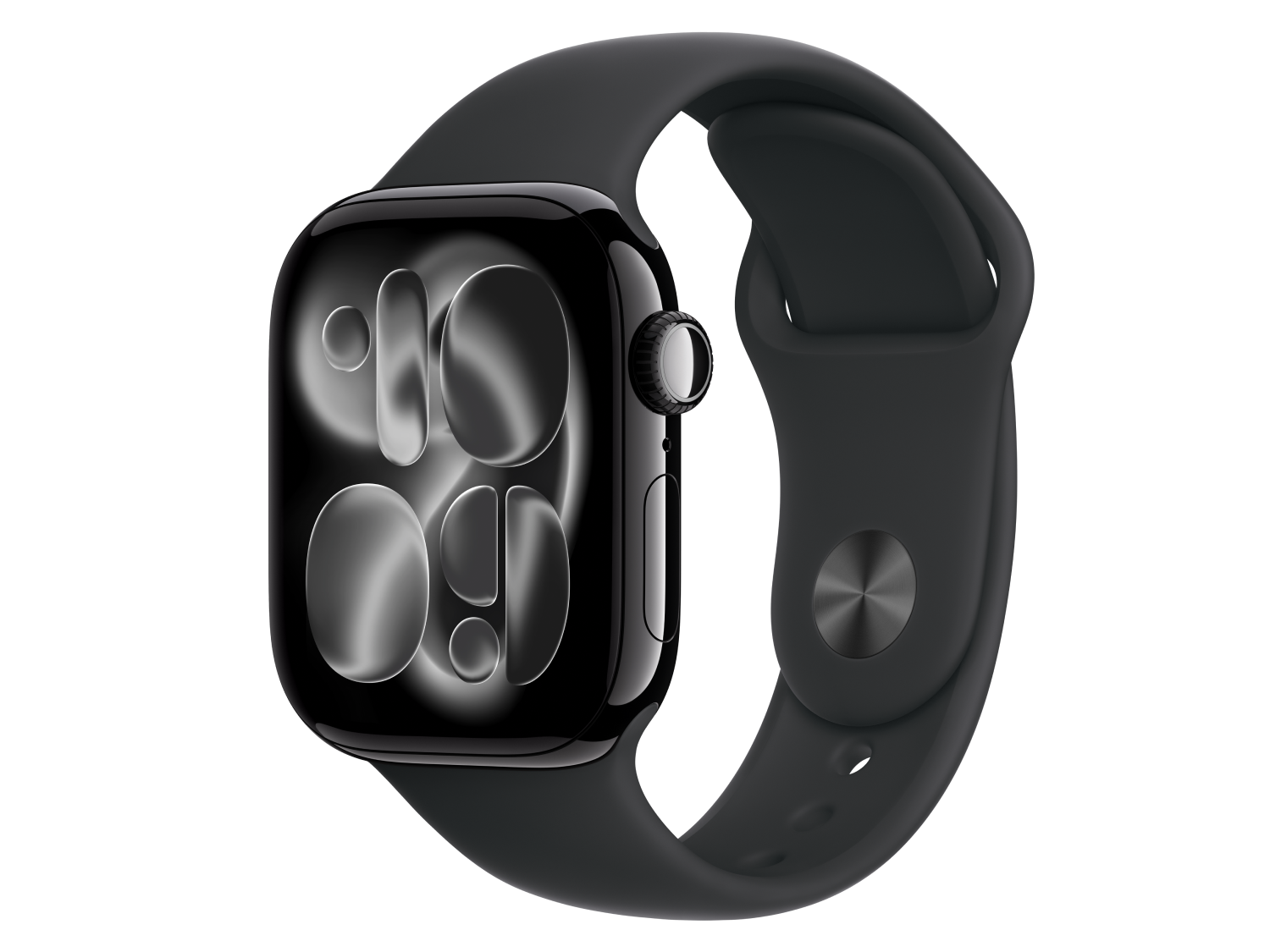 Apple Watch Series 11 42 mm S10 Series 11 Aluminiumgehäuse, Diamantschwarz Schwarz günstig gebraucht kaufen