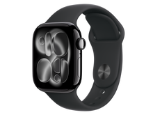 Apple Watch Series 11 42 mm S10 Series 11 Aluminiumgehäuse, Diamantschwarz Schwarz günstig gebraucht kaufen