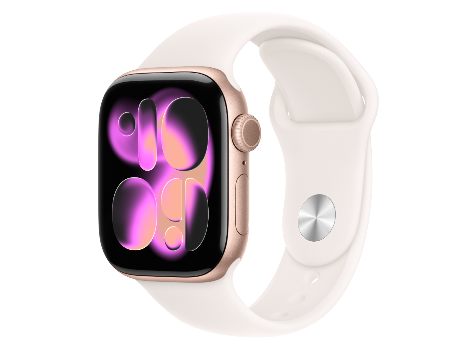 Apple Watch Series 11 42 mm S10 Series 11 Aluminiumgehäuse, Roségold Rosa günstig gebraucht kaufen