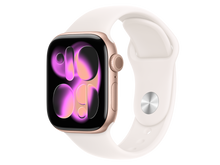 Apple Watch Series 11 42 mm S10 Series 11 Aluminiumgehäuse, Roségold Rosa günstig gebraucht kaufen