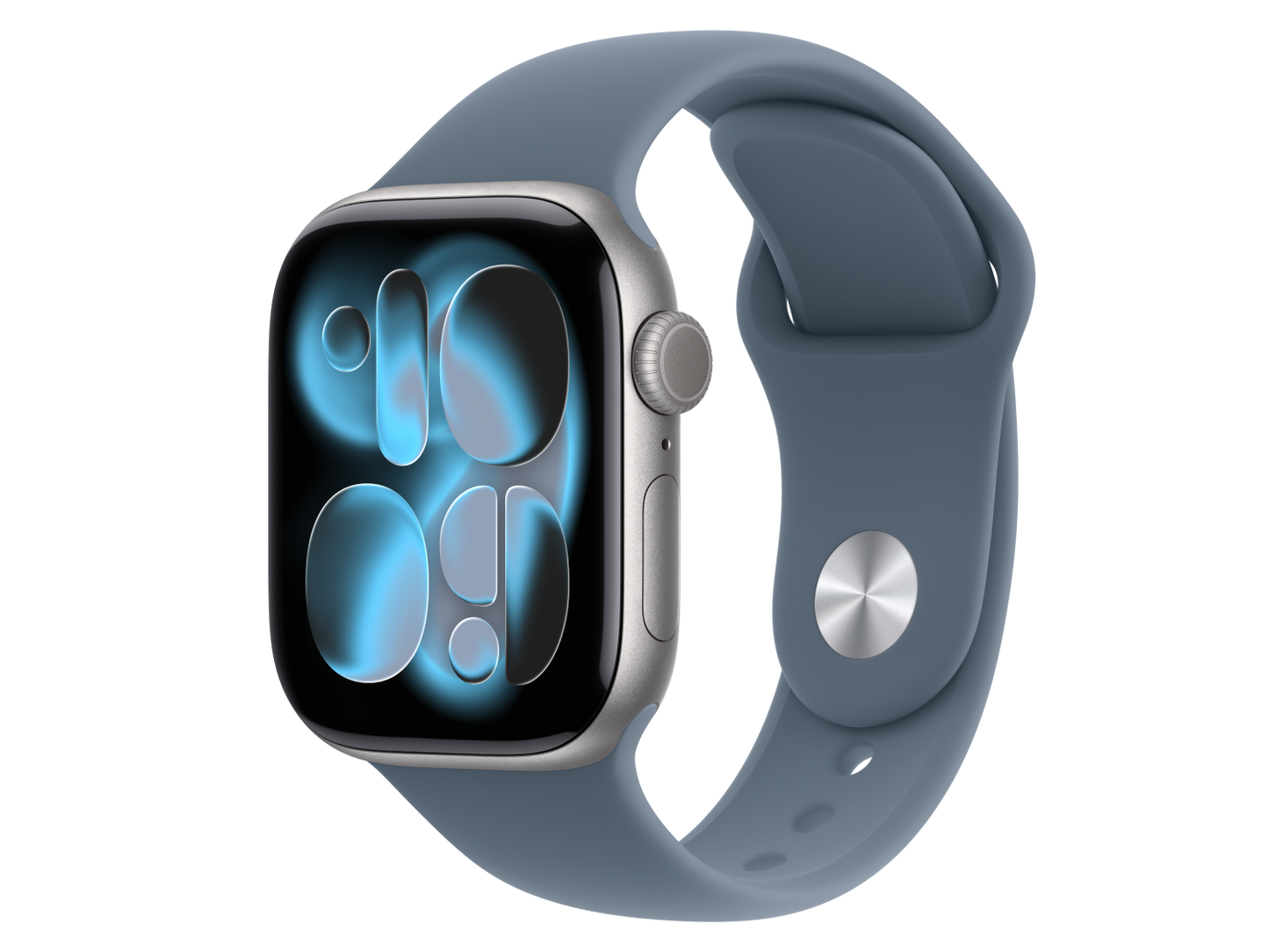 Apple Watch Series 11 42 mm S10 Series 11 Aluminiumgehäuse, Space Grau Grau günstig gebraucht kaufen