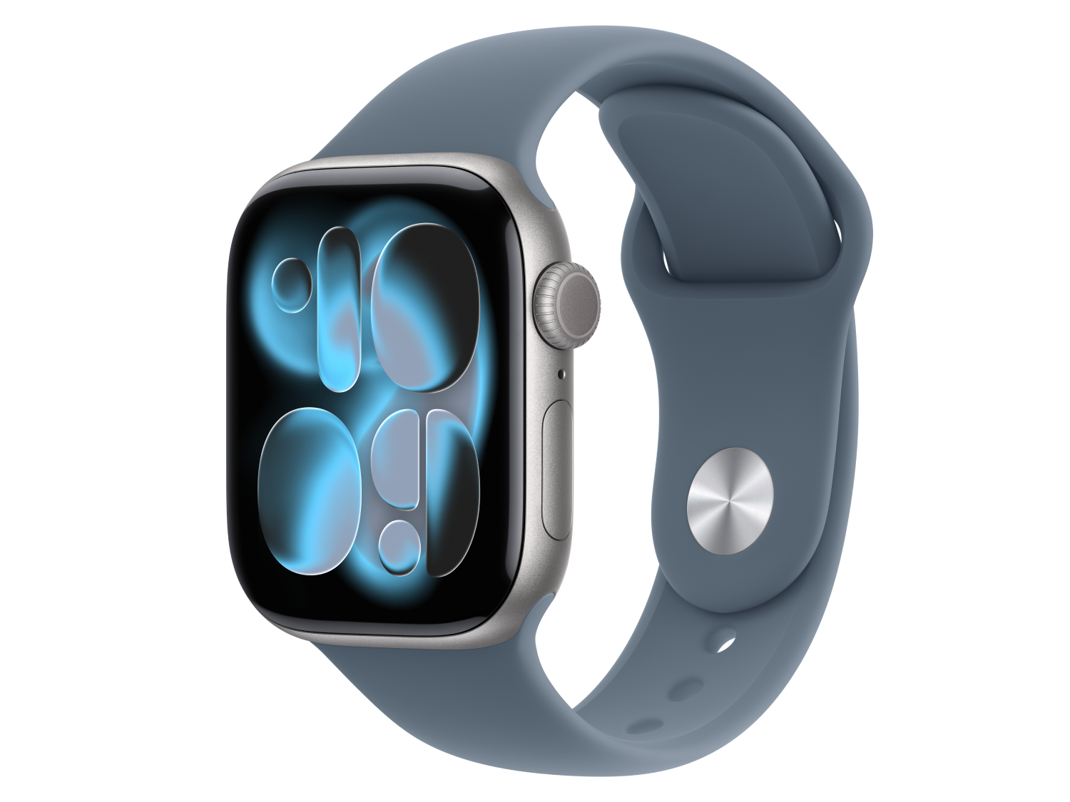 Apple Watch Series 11 42 mm S10 Series 11 Aluminiumgehäuse, Space Grau Grau günstig gebraucht kaufen